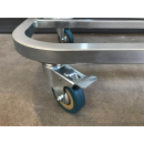 Müllsackständer mit Deckel und 4 Rollen | 1 - 2...