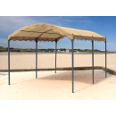 Ersatzdach zu Bogenpergola 3x4m Sand  Pavillon Pergola