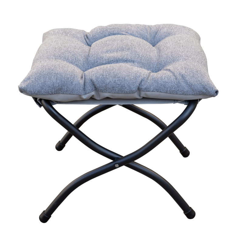 Fußhocker Klappbar Fußablage Fußstütze Faltbar Sitzhocker mit Metallb, 24,99 €