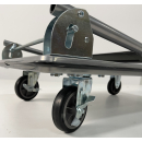 Lagertrolley Rollwagen 73x47cm faltbar für Garage Werkstatt Haushalt Keller Plattformwagen