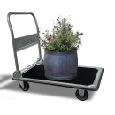 Lagertrolley Rollwagen 73x47cm faltbar für Garage Werkstatt Haushalt Keller Plattformwagen