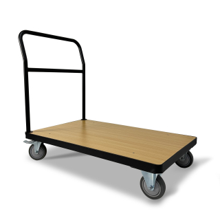 Lagertrolley Rollwagen 90x60cm H90cm für Garage Werkstatt Lager Massiv Plattformwagen Handwagen
