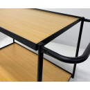 Tischwagen 99x60cm H102cm für Garage Werkstatt Lager Massiv Rolltisch Lagerwagen Plattformwagen Handwagen