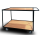 Tischwagen 99x60cm H102cm für Garage Werkstatt Lager Massiv Rolltisch Lagerwagen Plattformwagen Handwagen