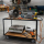 Tischwagen 99x60cm H102cm für Garage Werkstatt Lager Massiv Rolltisch Lagerwagen Plattformwagen Handwagen