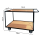 Tischwagen 99x60cm H102cm für Garage Werkstatt Lager Massiv Rolltisch Lagerwagen Plattformwagen Handwagen