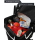 Folding Aluminium Shopping Trolley 57L (48L + 9L Insulated) – Black – 30kg Load, 35×45×98cm – EVA Wheels Ø20.5cm – Foldable, Hand Truck & Shoulder Bag – Supermarket Hooks