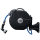 Automatic Hose Reel RollUp 15 m + 2 m, 180° Swivelling, Multi Spray Gun 10 Modes incl. AquaBlue Quality Hose, Garden Hose Wall Mount, Universal Connector
