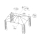 Rank Pavillon 3x4m Metall Garten Partyzelt Beige