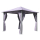 Replacement Roof for Garden Gazebo 3x3m Grey