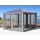 4 Side Panels with Mosquito Net 300x195cm Anthracite for Gazebo 3x3m