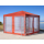 4 Side Panels with Mosquito Net 300x195cm Orange-Red for Gazebo 3x3m