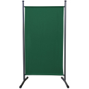 Paravent 180 x 78 cm Fabric Room Devider Garden Partition Wall Balcony Privacy Screen Green