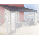 Replacement Roof for Wall Tent Pergola 3x4m Anthracite