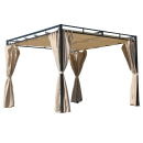 Replacement roof for the flat roof pergola Firenze 3x3m...