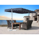 Ersatzdach Standmarkise Dubai Markise Grau 375 x 225 cm