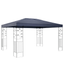 Replacement Roof for Leaves Gazebo 3x4m Grey