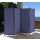 2 St&uuml;ck Paravent 4 Teilig 165 x 220 cm Stoff Raumteiler Trennwand Balkon Sichtschutz Stellwand Faltbar Blau