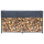 Firewood Rack with Weather Protection Cover – 113 cm or 200 cm Available